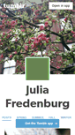 Mobile Screenshot of juliafredenburg.com